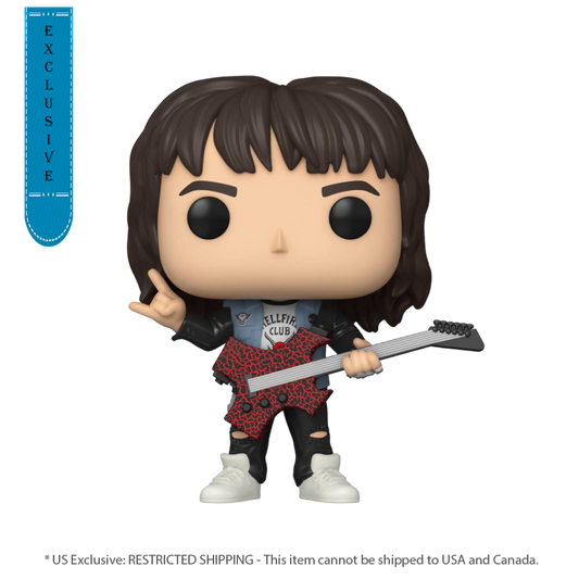 Stranger Things - Eddie with Guitar US Exclusive Pop! Vinyl [RS]