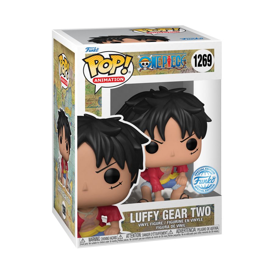 One Piece - Luffy Gear Two US Exclusive Pop! Vinyl [RS]