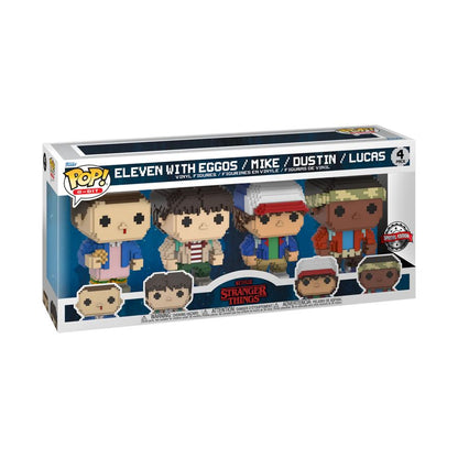 Stranger Things - 8-Bit Kids US Exclusive Pop! 4-Pack [RS]