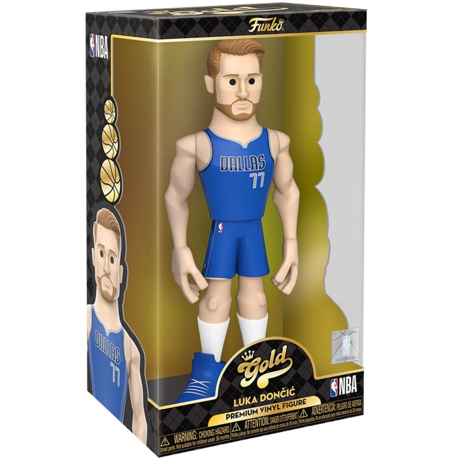 NBA: Mavericks - Luka Doncic (with chase) 12" Vinyl Gold