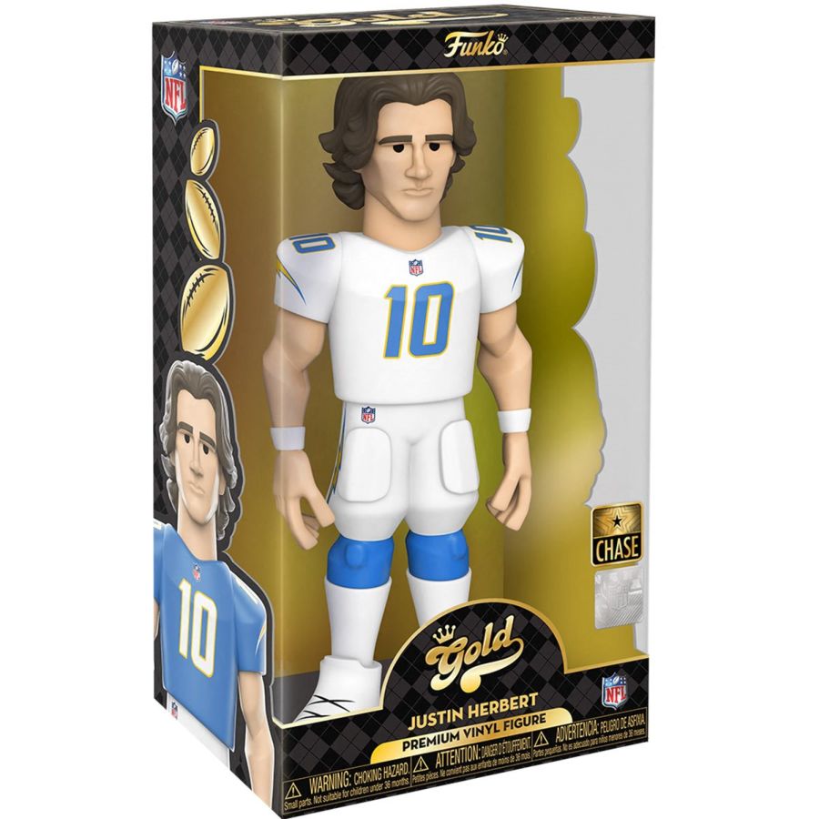 NFL: Chargers - Justin Herbert (with chase) 12" Vinyl Gold