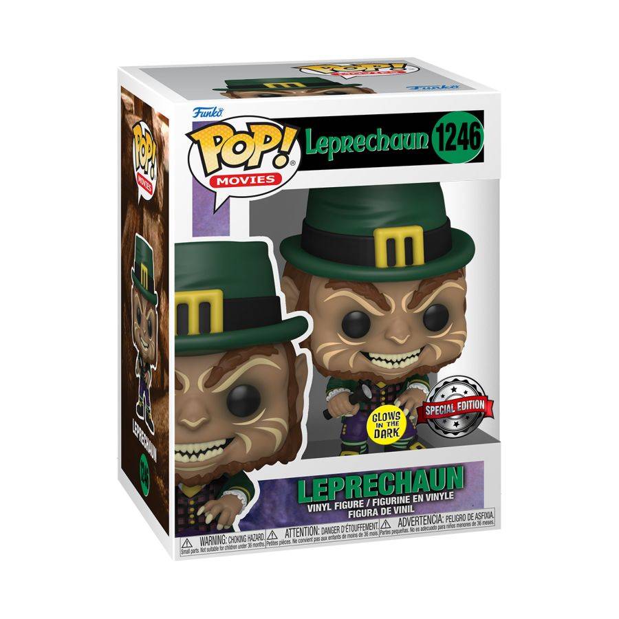 Leprechaun - Leprechaun with Flashlight Glow US Exclusive Pop! Vinyl [RS]