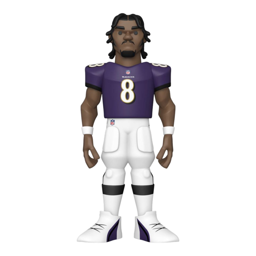 NFL: Ravens - Lamar Jackson (with chase) 5" Vinyl Gold