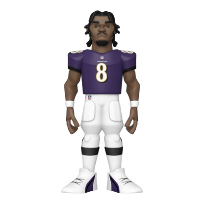 NFL: Ravens - Lamar Jackson (with chase) 5" Vinyl Gold