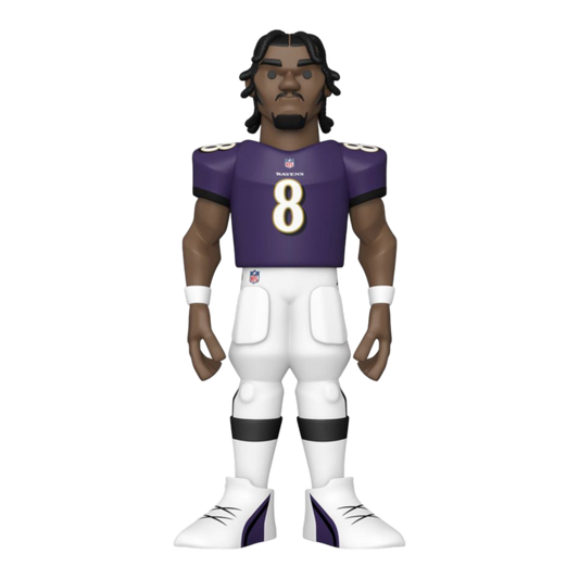 NFL: Ravens - Lamar Jackson (with chase) 5" Vinyl Gold