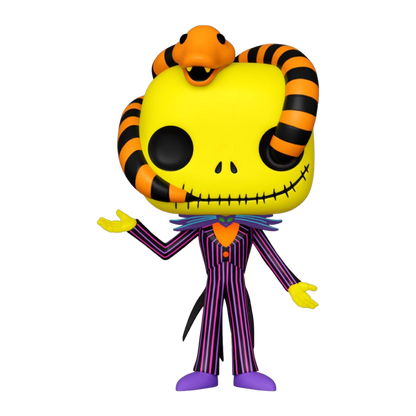 The Nightmare Before Christmas - Jack with Snake Black Light US Exclusive Pop! Vinyl [RS]