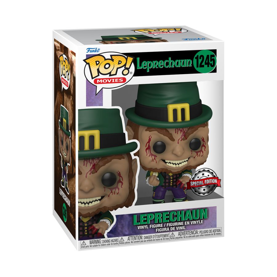 Leprechaun - Leprechaun Blood-Splattered US Exclusive Pop! Vinyl [RS]