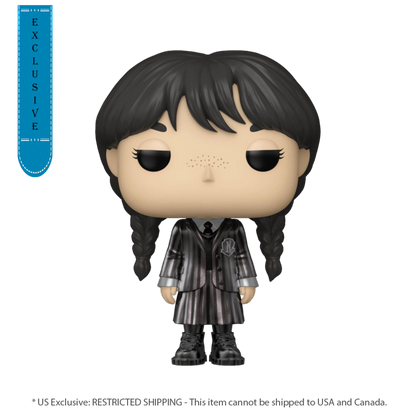 Wednesday (TV) - Wednesday Addams Metallic US Exclusive Pop! Vinyl [RS]