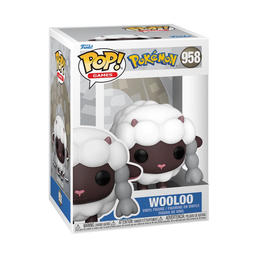 Pokemon - Wooloo Pop! Vinyl [RS]