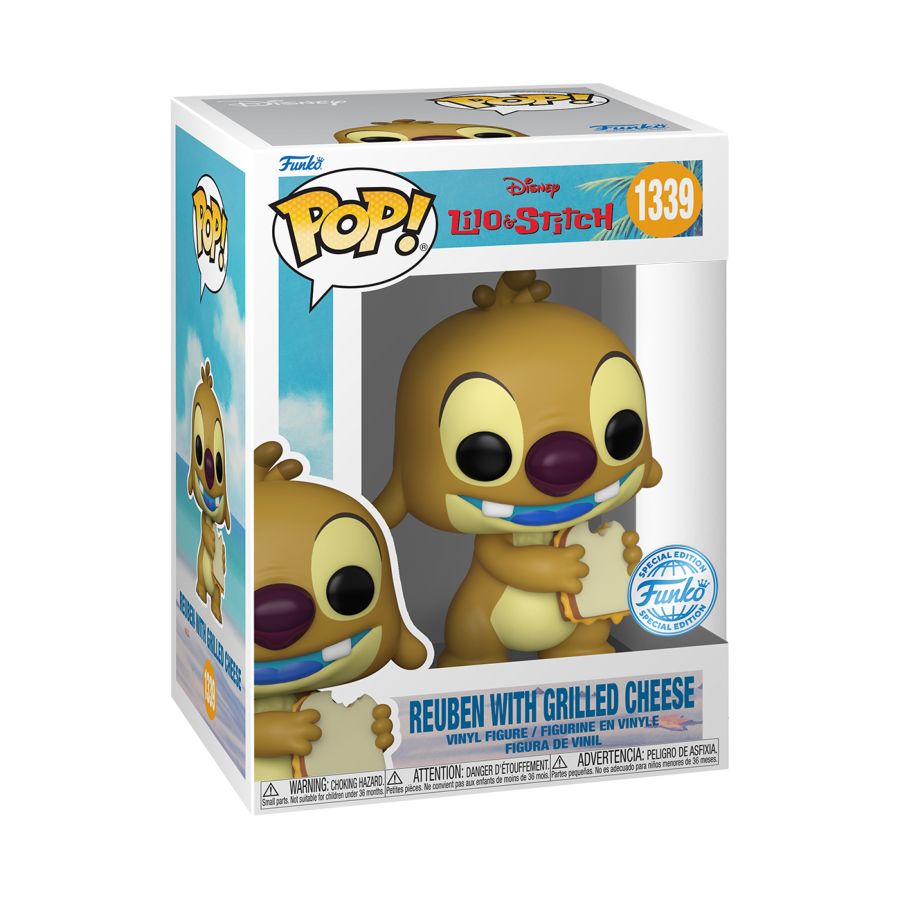 Lilo & Stitch - Reuben with Grilled Cheese US Exclusive Pop! Vinyl [RS] PREORDER