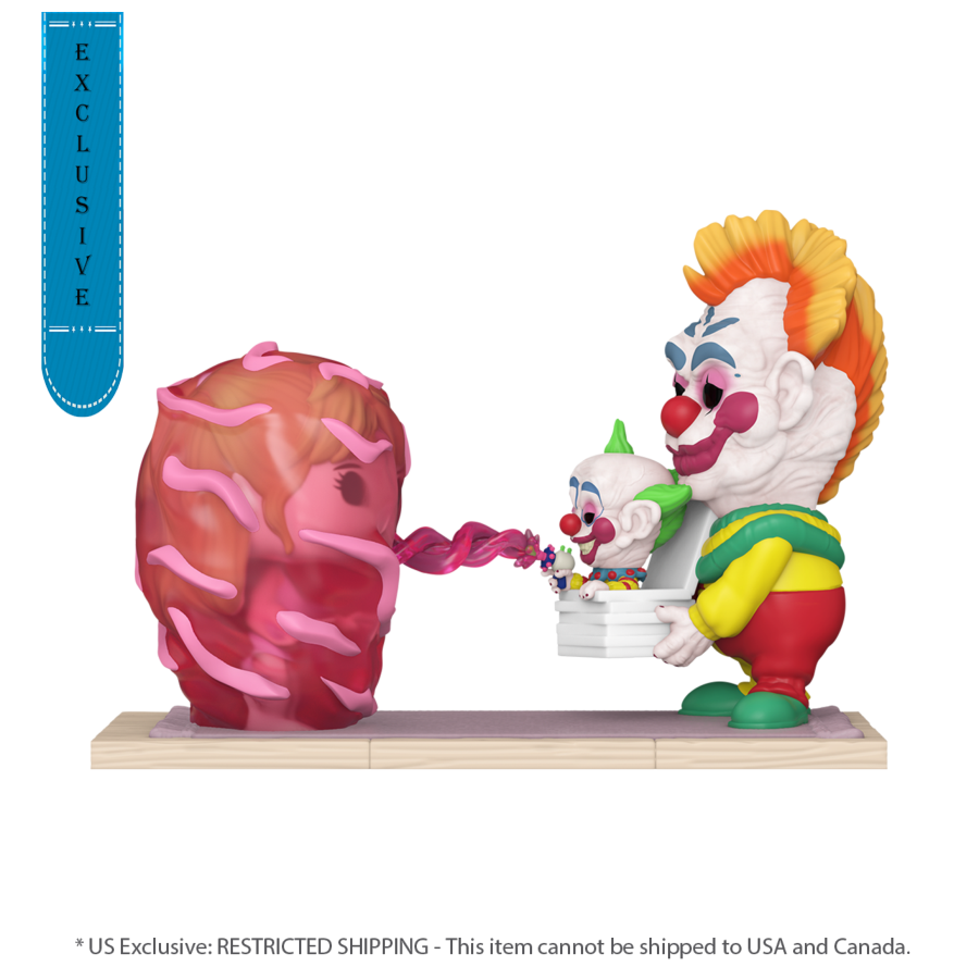 Killer Klowns from Outer Space - Bibbo with Shorty in Pizza Box US Exclusive Pop! Moment [RS]