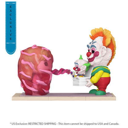 Killer Klowns from Outer Space - Bibbo with Shorty in Pizza Box US Exclusive Pop! Moment [RS]