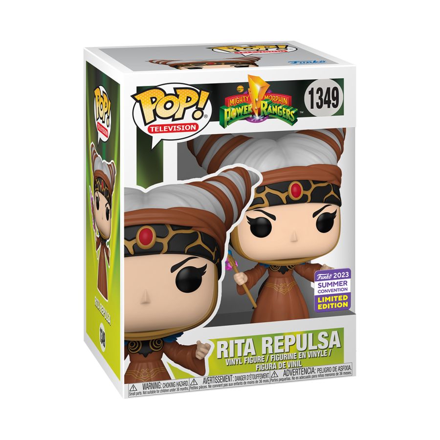 Power Rangers - Rita Repulsa SDCC 2023 US Exclusive Pop! Vinyl [RS]