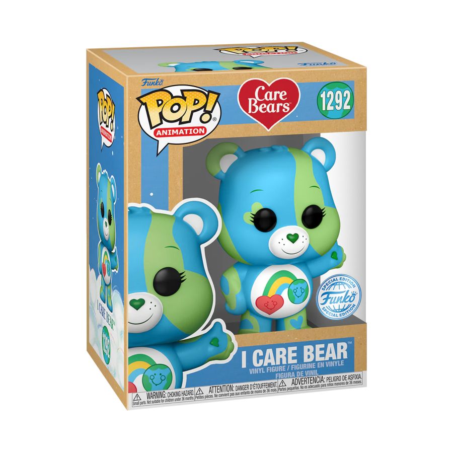 Care Bears: Earth Day 2023 - I Care Bear US Exclusive Pop! Vinyl [RS]