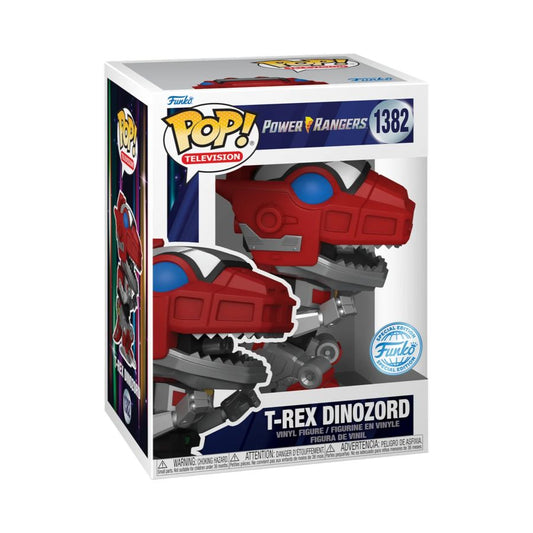 Power Rangers 30th Anniversary - T-Rex Dinozord US Exclusive Pop! Vinyl [RS]