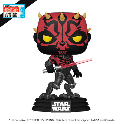 Star Wars - Cybernetic Darth Maul Pop! Vinyl NYCC 2023 US Exclusive [RS]