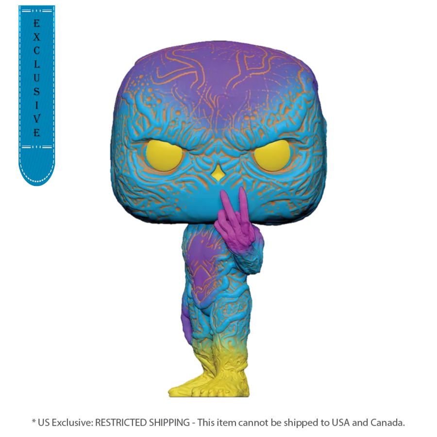 Stranger Things - Vecna US Exclusive Blacklight Pop! Vinyl [RS]