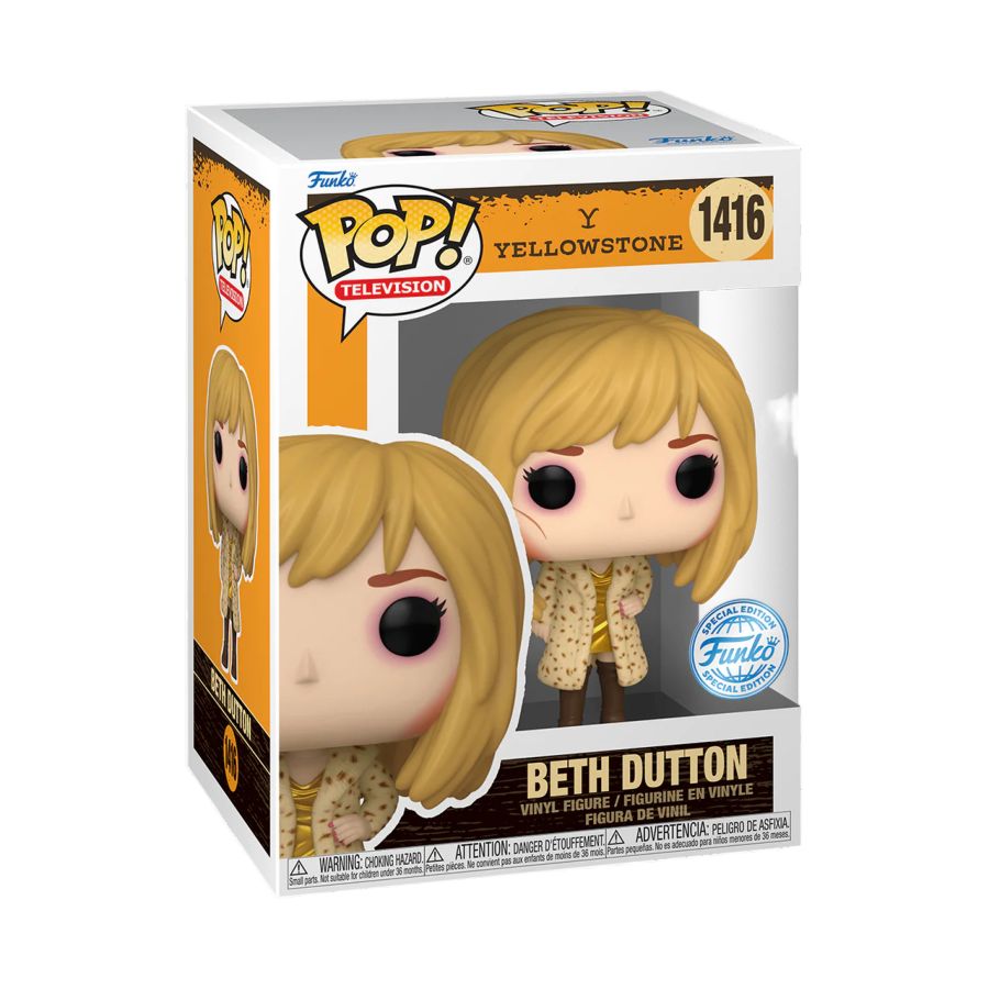 Yellowstone - Beth Wedding Metallic US Exclusive Pop! Vinyl [RS]