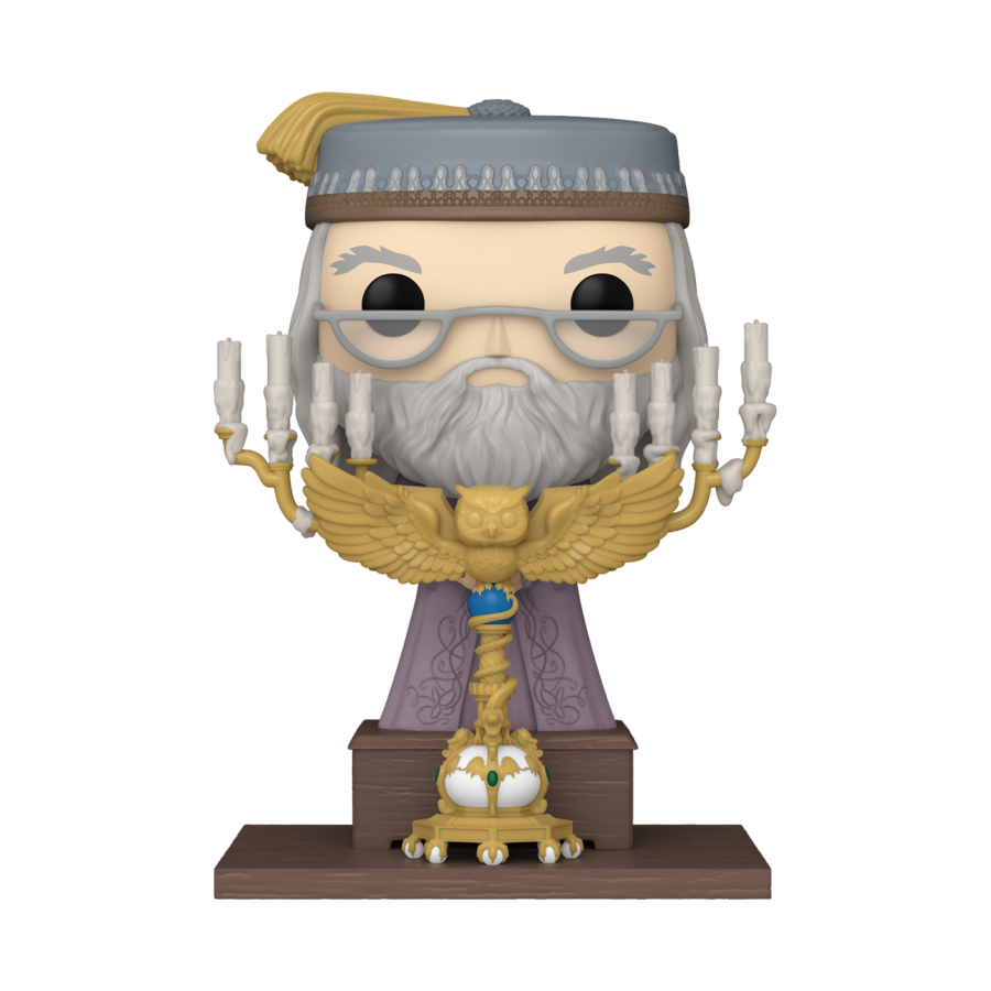 Harry Potter - Dumbledore with Podium Pop! Deluxe