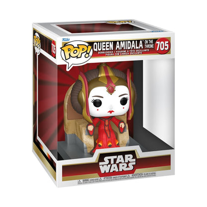 Star Wars: Phantom Menace 25th Anniversary - Queen Amidala on Throne Pop! Deluxe