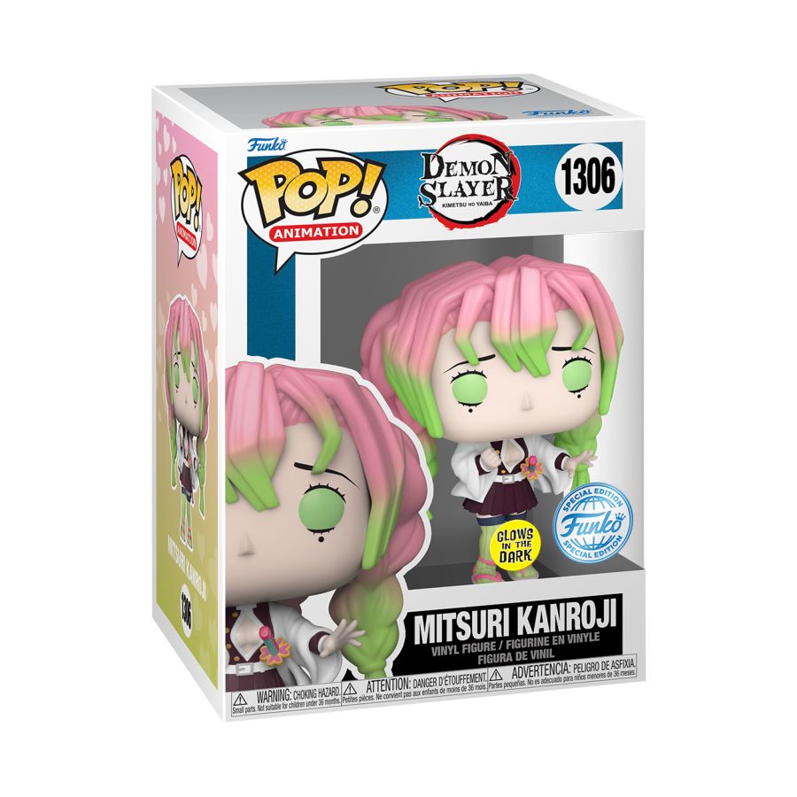 Demon Slayer - Mitsuri US Exclusive Glow Pop! Vinyl [RS]