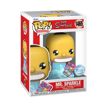 Simpsons - Mr Sparkle US Exclusive Diamond Glitter Pop! Vinyl RS