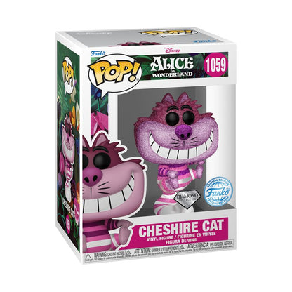 Alice in Wonderland - Cheshire Cat US Exclusive Diamond Glitter Pop! Vinyl [RS]