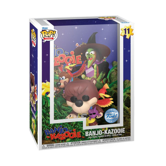 Banjo Kazooie - Banjo Kazooie US Exclusive Pop! Game Cover [RS]