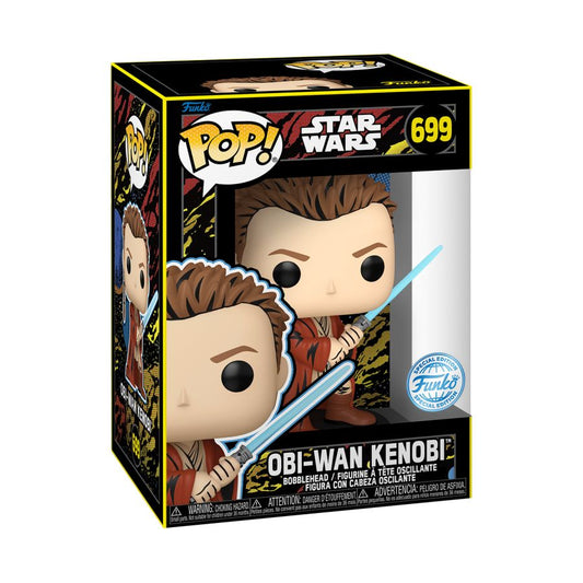 Star Wars: Phantom Menace 25th Anniversary - Obi-Wan Kenobi US Exclusive Retro Pop! Vinyl [RS]