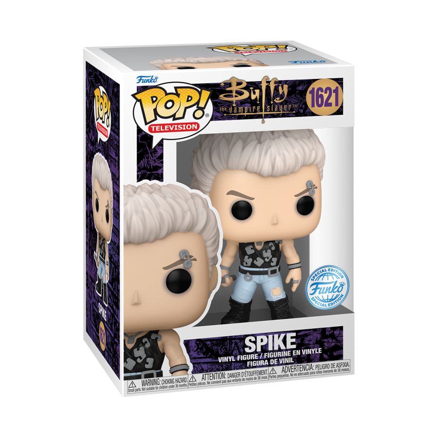 Buffy the Vampire Slayer - Spike (Punk) US Exclusive Pop! Vinyl [RS]