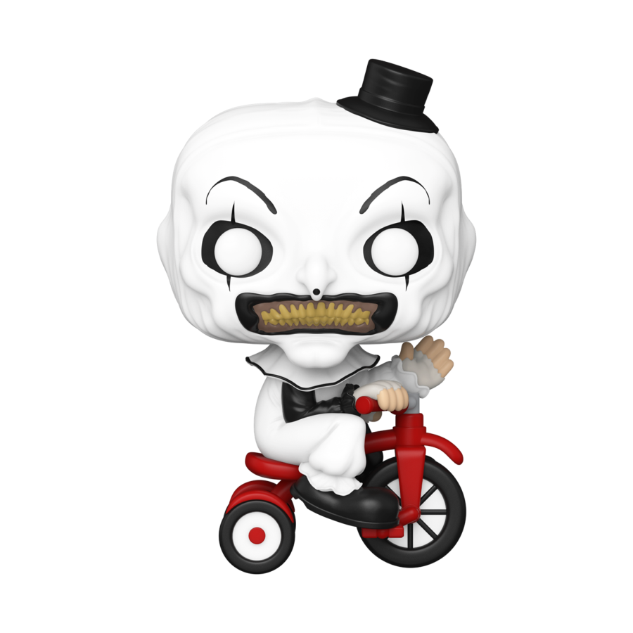 Terrifier - Art the Clown with bike Pop! Vinyl PREORDER