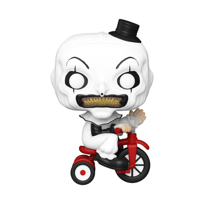 Terrifier - Art the Clown with bike Pop! Vinyl PREORDER