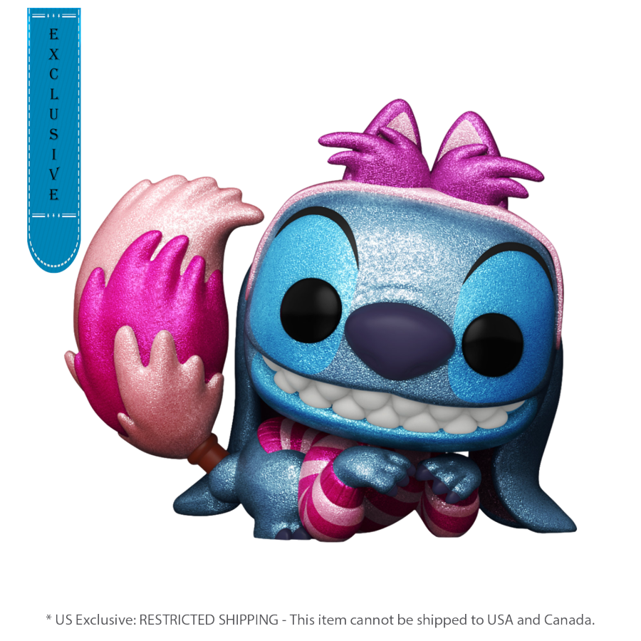 Disney - Stitch in Cheshire Cat Costume US Exclusive Glitter Pop! Vinyl [RS]