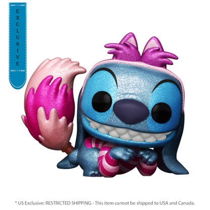 Disney - Stitch in Cheshire Cat Costume US Exclusive Glitter Pop! Vinyl [RS]