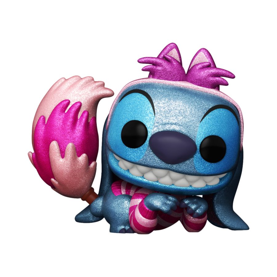 Disney - Stitch in Cheshire Cat Costume US Exclusive Glitter Pop! Vinyl [RS]