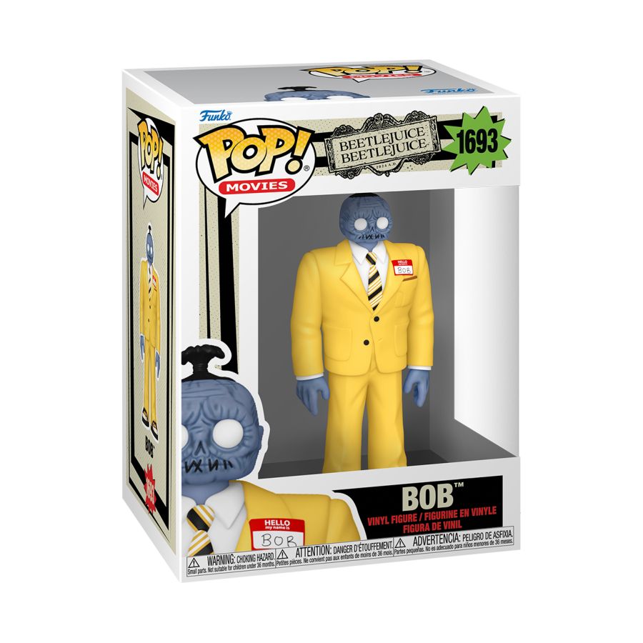 Beetlejuice Beetlejuice - Bob Pop! Vinyl – Legendary Loot