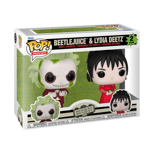 Beetlejuice Beetlejuice - Beetlejuice & Lydia Deetz Pop! Vinyl 2-Pack