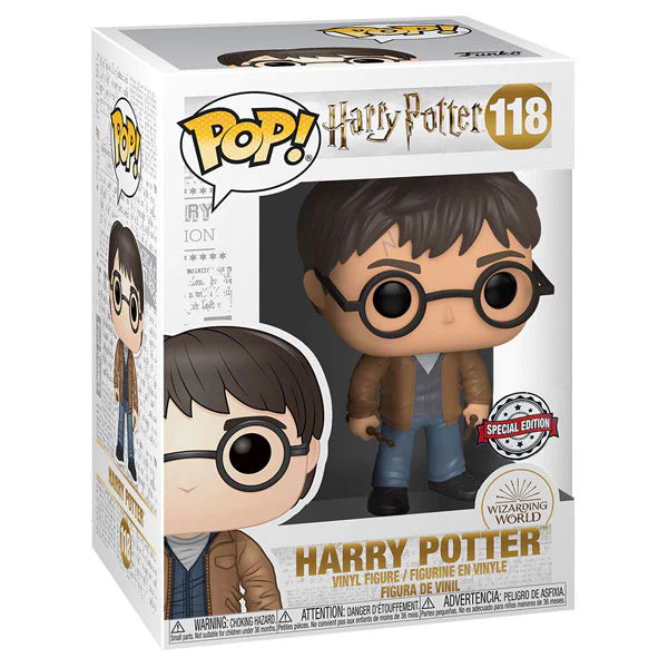 Harry Potter - Harry with Two Wands US Exclusive Pop! Vinyl [RS]