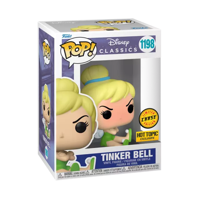 Disney Classics - Tinker Bell Grumpy (with chase) US Exclusive Pop! Vinyl [RS]