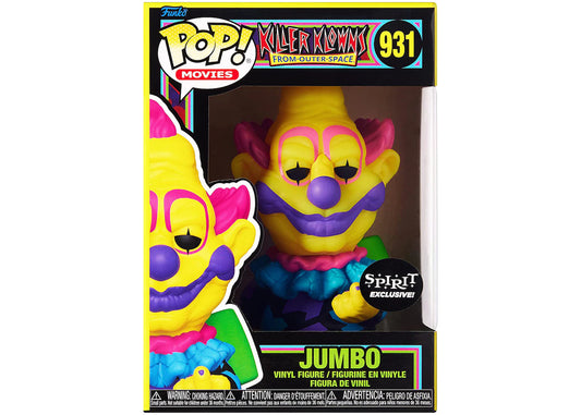 Killer Klowns from Outer Space - Jumbo Black Light US Exclusive Pop! Vinyl [RS]