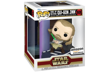 Star Wars - Duel of the Fates: Qui-Gon Jin US Exclusive Pop! Deluxe [RS]