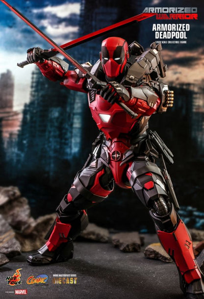 Marvel Comics - Armorized Deadpool 1:6 Scale Collectable Action Figure