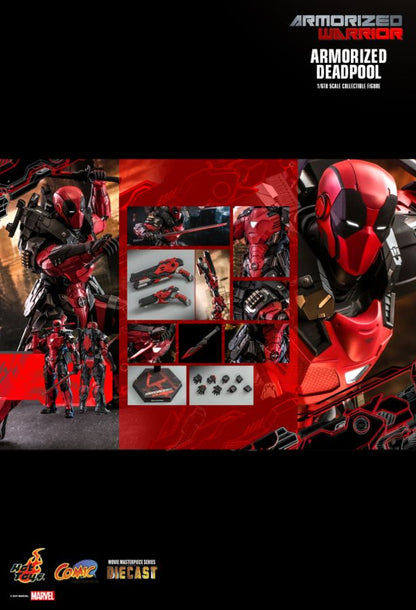 Marvel Comics - Armorized Deadpool 1:6 Scale Collectable Action Figure