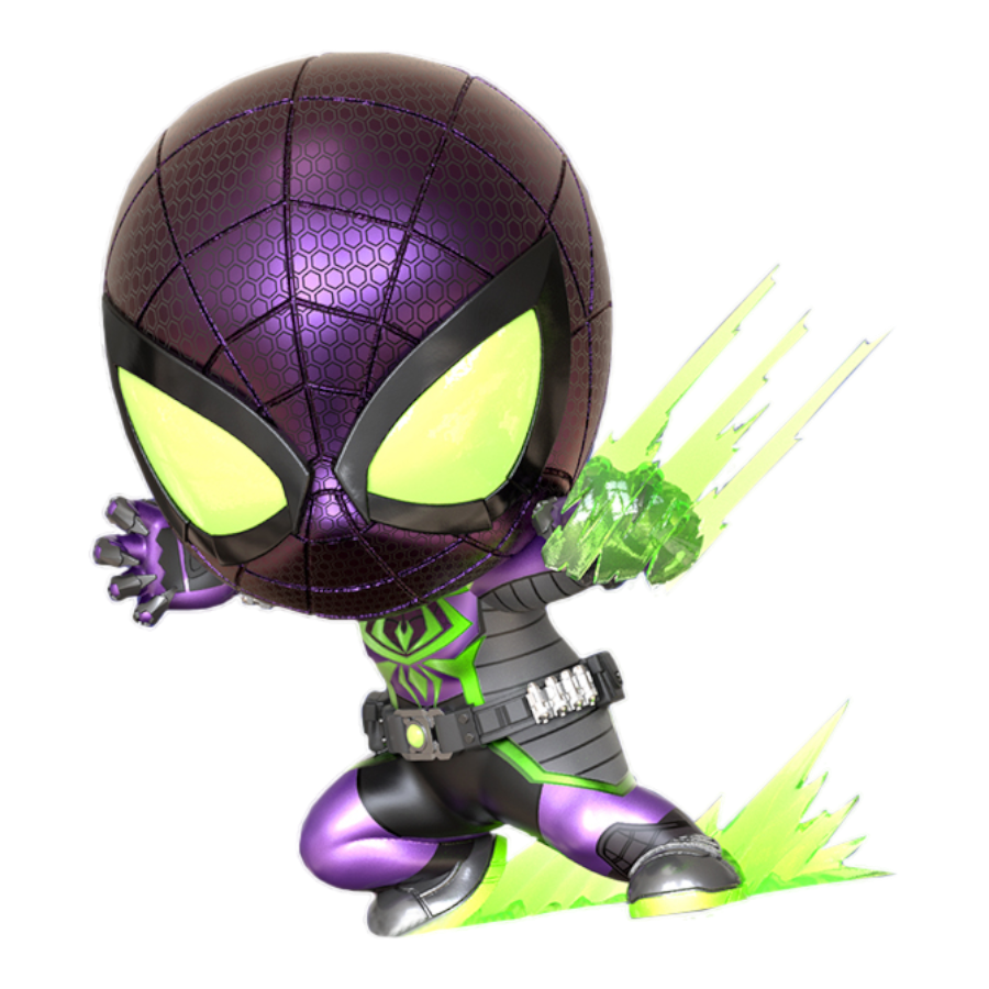 Marvel's Spider-Man: Miles Morales - Miles Purple Reign Suit Cosbaby