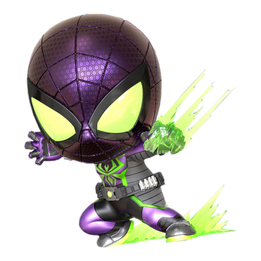 Marvel's Spider-Man: Miles Morales - Miles Purple Reign Suit Cosbaby