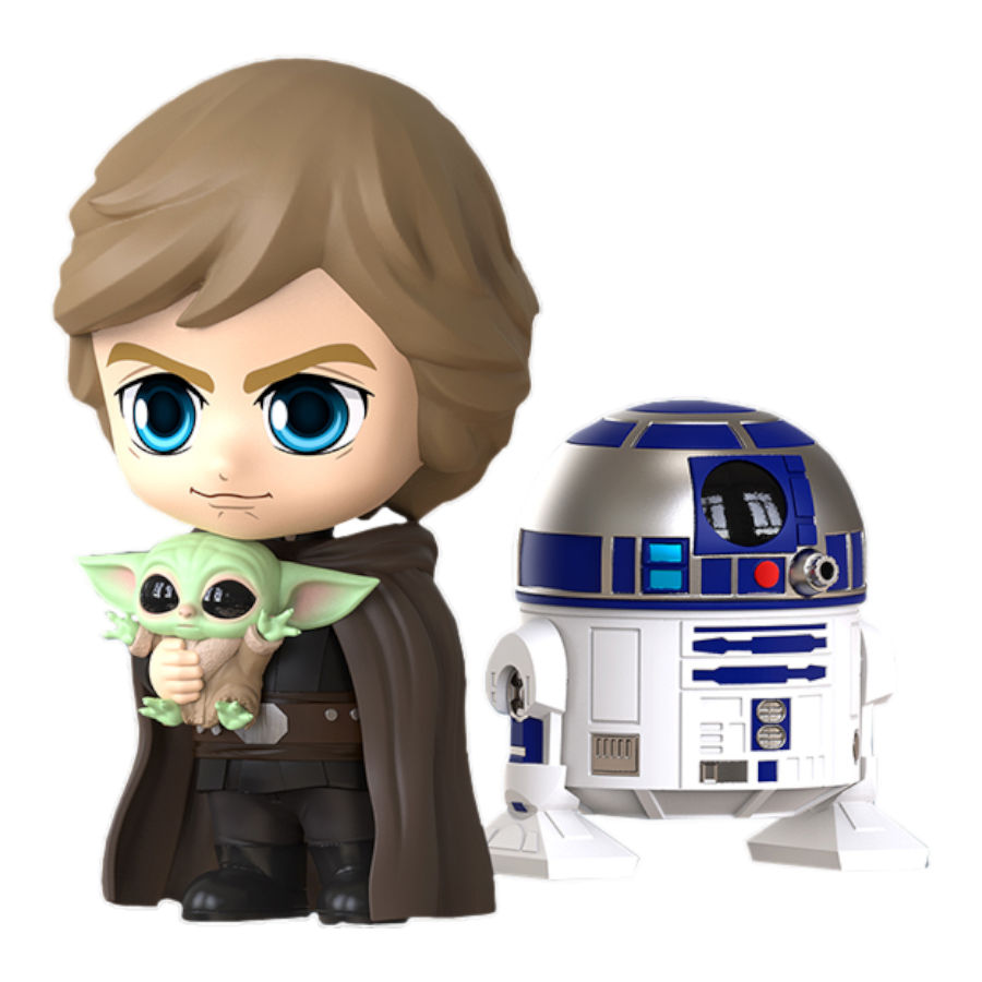 Star Wars: The Mandalorian - Luke, R2-D2 & The Child Cosbaby