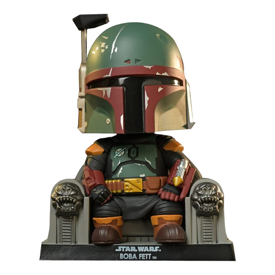 Star Wars: Book of Boba Fett - Boba Fett on Throne Cosbaby Set