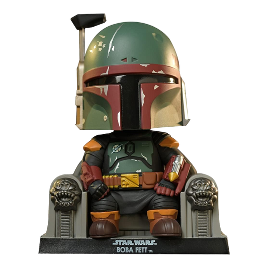 Star Wars: Book of Boba Fett - Boba Fett on Throne Cosbaby Set