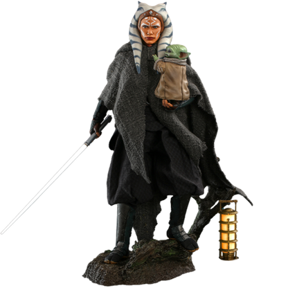 Star Wars: The Mandalorian - Ahsoka Tano and Grogu 1:6 Scale Collectable Action Figure Set