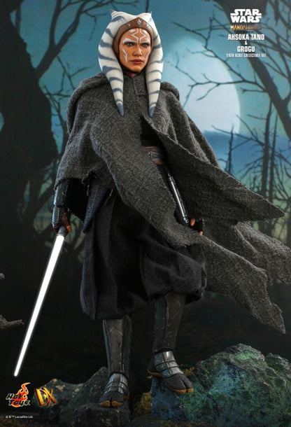 Star Wars: The Mandalorian - Ahsoka Tano and Grogu 1:6 Scale Collectable Action Figure Set